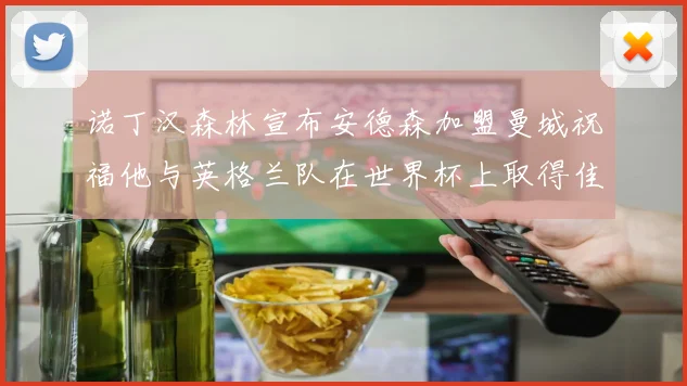 诺丁汉森林宣布安德森加盟曼城祝福他与英格兰队在世界杯上取得佳绩